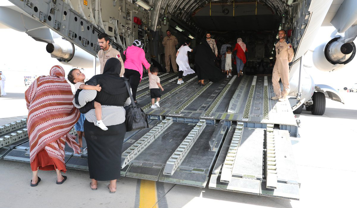 Qatari airplane